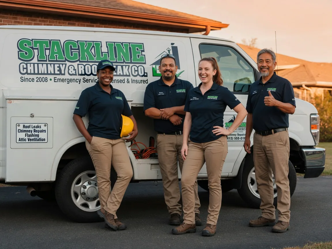 Chimney flashing repair company in Amity, OR